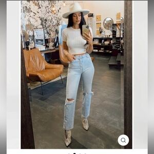 Rollas

Original Straight Ripped Jeans